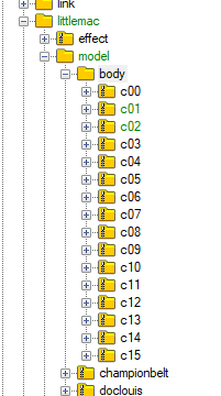 Why does Little Mac need so many alts? Model slots start at zero and usually go to seven