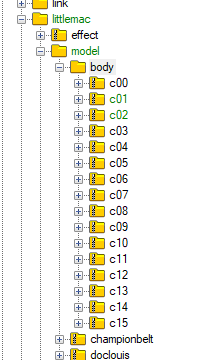 Model slots start at zero and usually go to seven